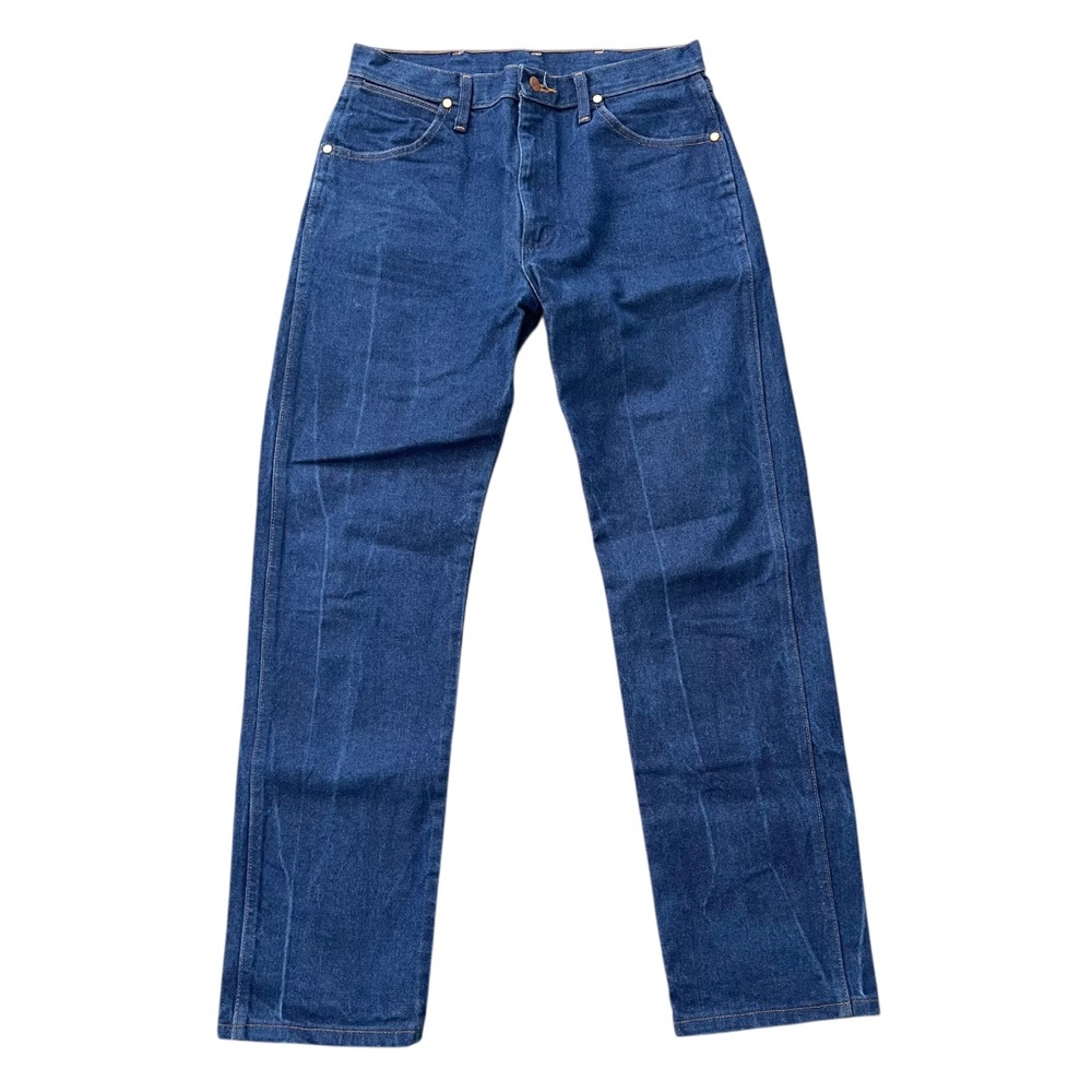 ✨ Wrangler Cowboy Cut Original Fit Dark‎ Wash Straight Leg Jeans 32x32 Western